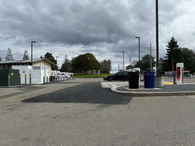 Tesla Supercharger in Auburn California