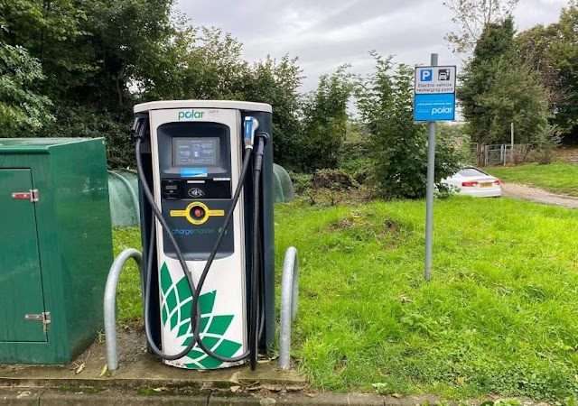 bp pulse Charging Station in High Wycombe United Kingdom of Great Britain and Northern Ireland