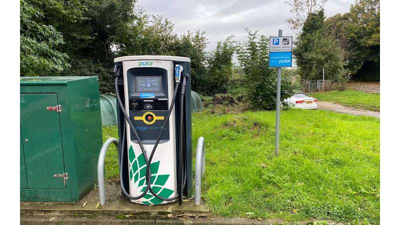 bp pulse Charging Station EV Charging Station at The Blacksmith Arms Harvester