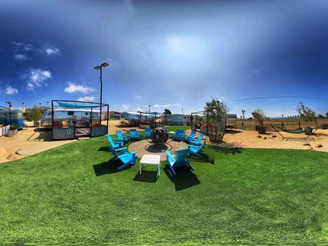 Waypoint Ventura Vintage Trailer Hotel & Campground in Ventura California