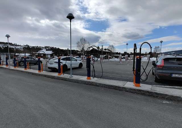 Recharge Charging Station in Rennebu Norway 7391