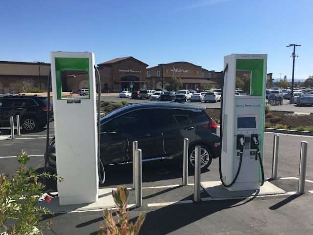 Electrify America Charging Station in Riverside California