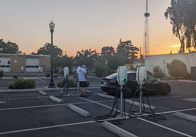Electric Vehicle Charging Station in Oroville California