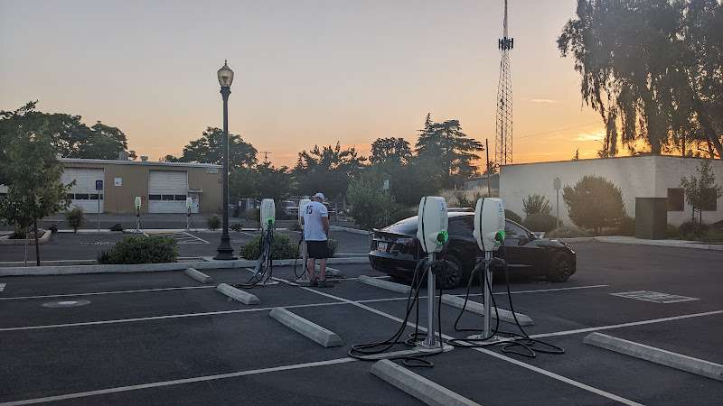 Electric Vehicle Charging Station EV Charging Station at 1400 Huntoon St