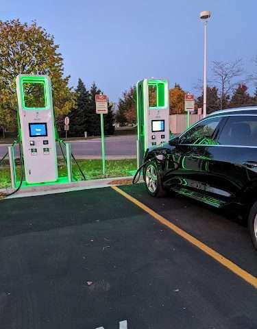 Electrify America Charging Station in Oswego Illinois