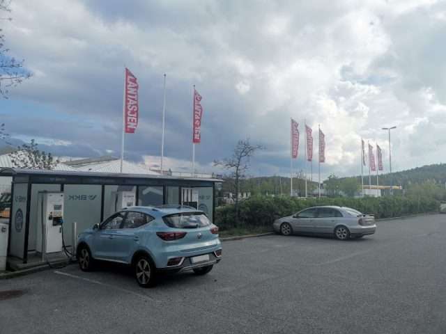 BKK Charging Station in Berg i Østfold Norway 1788