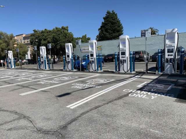 EVgo Charging Station in Burlingame California