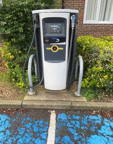 bp pulse Charging Station in Letchworth Garden City United Kingdom of Great Britain and Northern Ireland