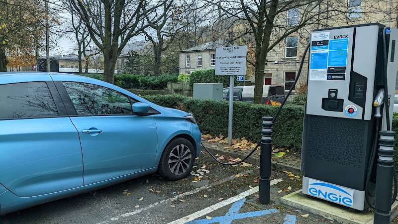 EV Solutions Charging Station EV Charging Station at Myrtle St