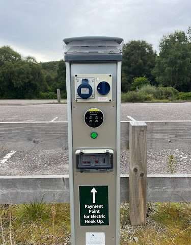 EVolt Charging Station in Lairg United Kingdom of Great Britain and Northern Ireland