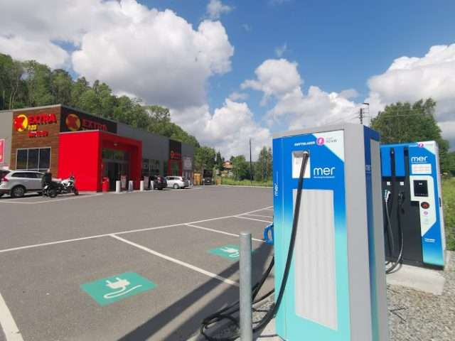 Mer Charging Station in Vinterbro Norway 1407