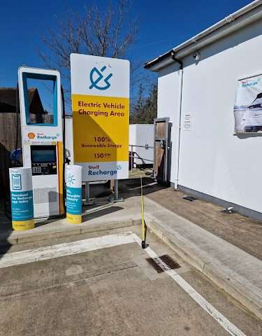 Shell Recharge Charging Station in Epsom United Kingdom of Great Britain and Northern Ireland