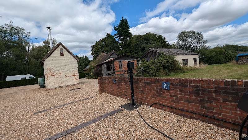 Electric Vehicle Charging Station EV Charging Station at Upper Neatham Mill Farm