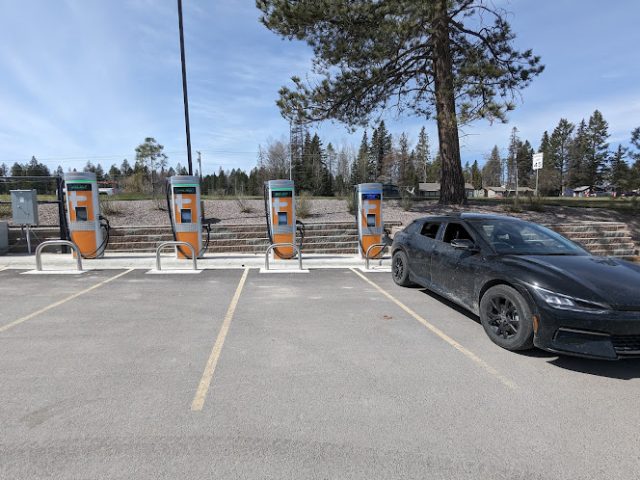 ChargePoint Charging Station in Whitefish Montana
