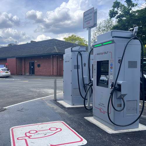 InstaVolt Charging Station EV Charging Station at McDonalds Forest Gate