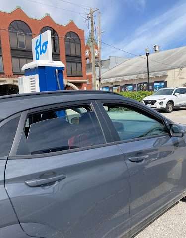 FLO Charging Station in Collingwood Ontario Canada