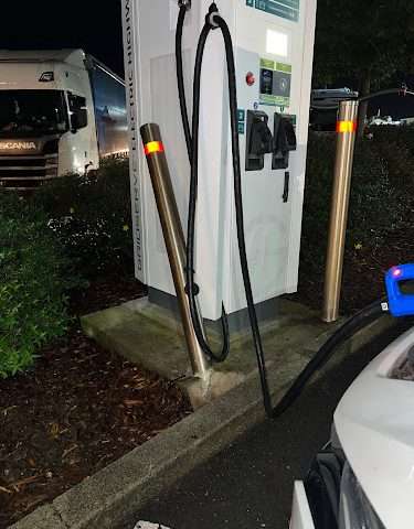 GRIDSERVE Charging Station in Cobham United Kingdom of Great Britain and Northern Ireland