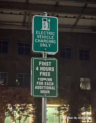 Chargepoint Charging Station in Vallejo California