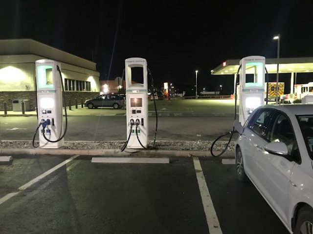 Electrify America Charging Station in Kearny New Jersey