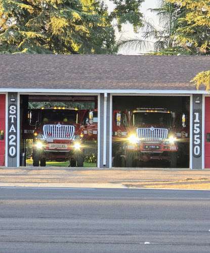 Riverside County Fire Dept. Station #20 EV Charging Station at 1550 E 6th St