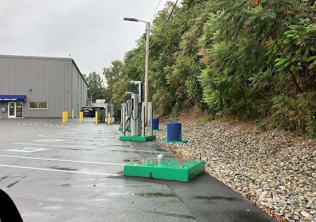 ChargePoint Charging Station in Holyoke Massachusetts