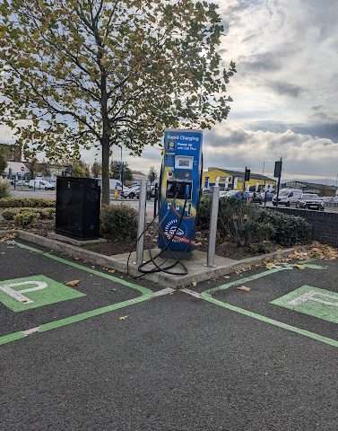 Pod Point Charging Station in Ashton-under-Lyne United Kingdom of Great Britain and Northern Ireland