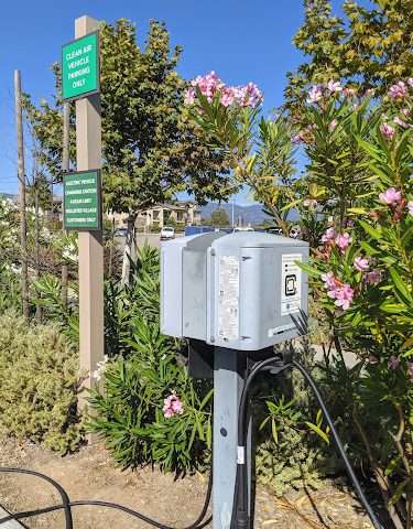 Clipper Creek Charging Station in Goleta California