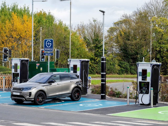 GRIDSERVE Charging Station in Nottingham United Kingdom of Great Britain and Northern Ireland