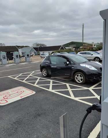 InstaVolt Charging Station in Saxmundham United Kingdom of Great Britain and Northern Ireland