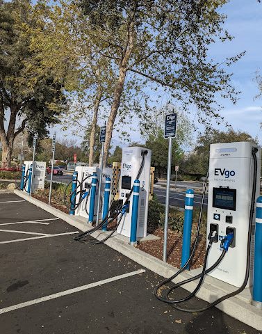 EVgo Charging Station in Claremont California