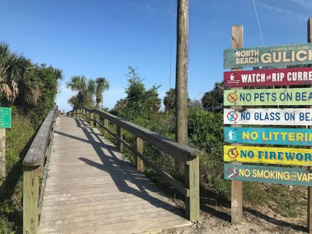 ChargePoint Charging Station in Tybee Island Georgia