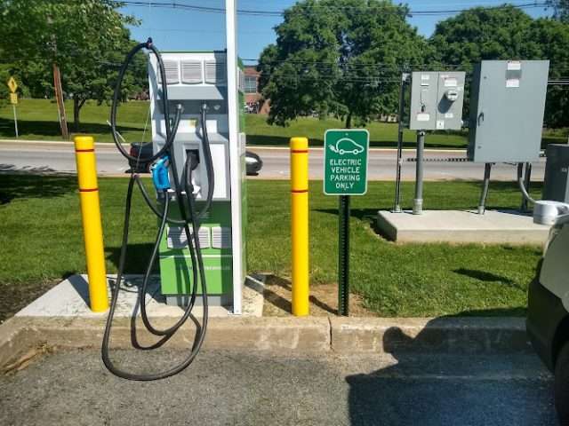 Electric Circuit Charging Station in Westminster Maryland