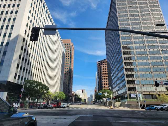 Oppenheimer Tower in Los Angeles California