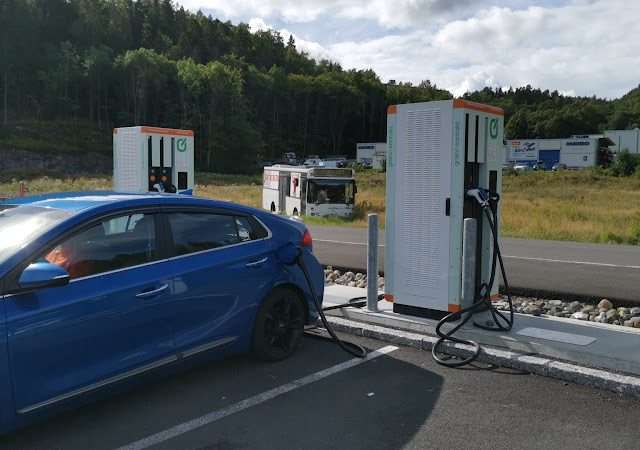 Mer Charging Station in Slemmestad Norway 3470