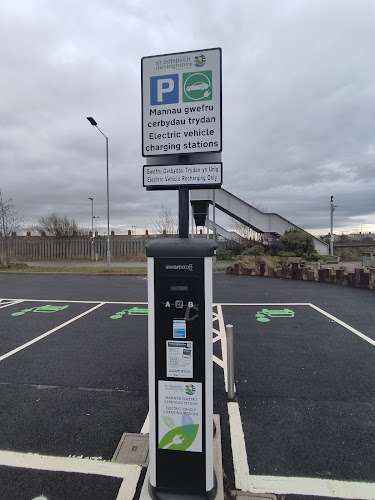 Swarco eConnect Charging Station EV Charging Station at 43 Ffynnongroew Road