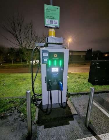 GeniePoint Charging Station in Newcastle United Kingdom of Great Britain and Northern Ireland