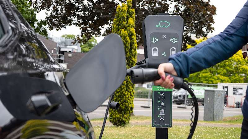 EVC Charging Station EV Charging Station at Lindale Rd