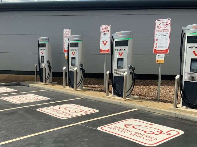 InstaVolt Charging Station in Boston United Kingdom of Great Britain and Northern Ireland