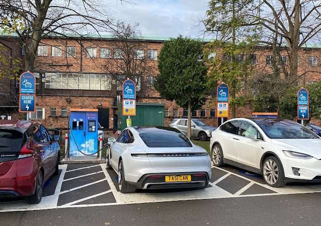 Osprey Charging Station in Wilmslow United Kingdom of Great Britain and Northern Ireland