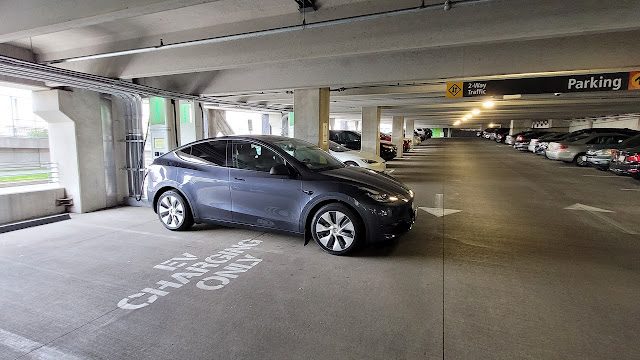 Electrify America Charging Station in Somerville Massachusetts