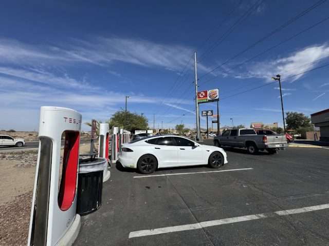 Tesla Supercharger in Yuma Arizona