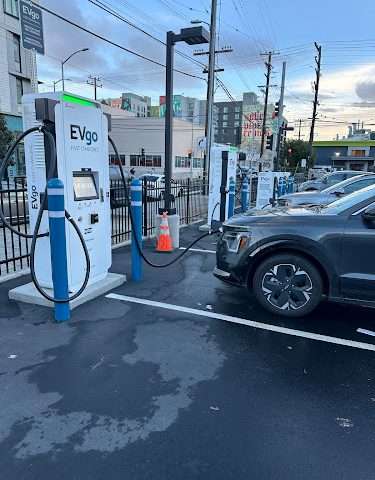EVgo Charging Station in San Francisco California