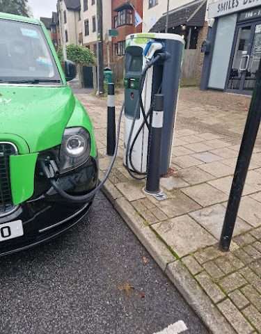 bp pulse Charging Station in Westerham United Kingdom of Great Britain and Northern Ireland