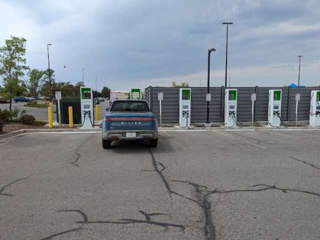 Electrify America Charging Station in Spokane Valley Washington