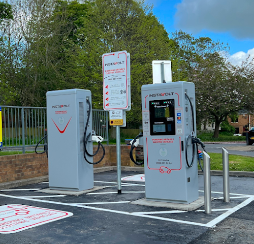 InstaVolt Charging Station in Durham United Kingdom of Great Britain and Northern Ireland