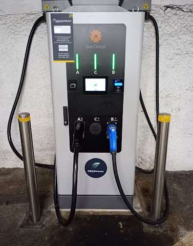 GeniePoint Charging Station in Seaford United Kingdom of Great Britain and Northern Ireland