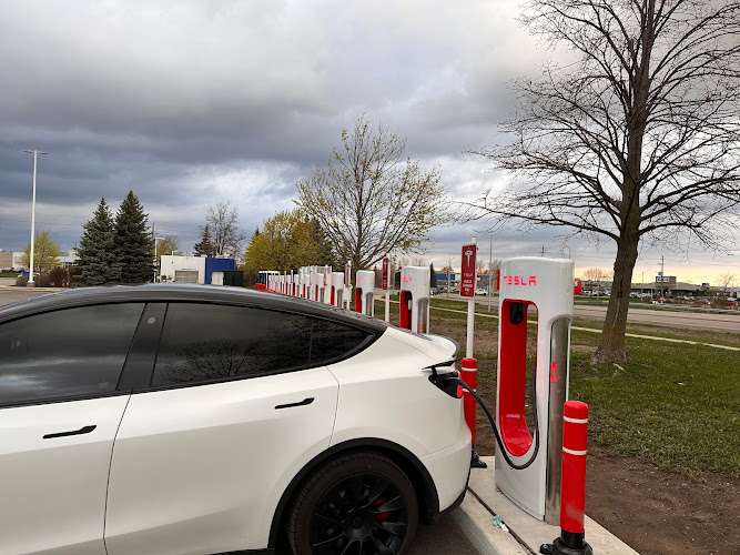 Tesla Supercharger EV Charging Station at Lynden Rd #30