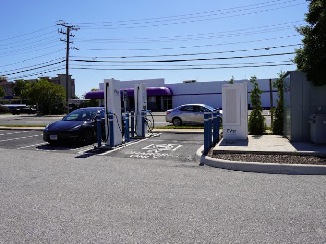 EVgo Charging Station in Springfield Virginia