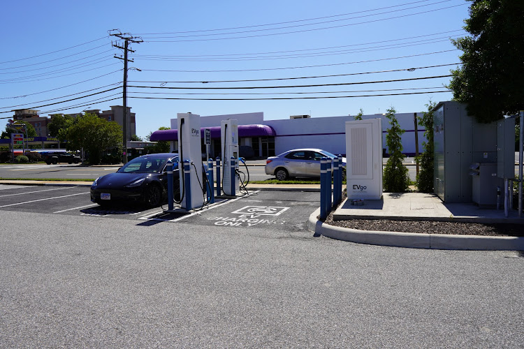 EVgo Charging Station EV Charging Station at 6801 Bland St
