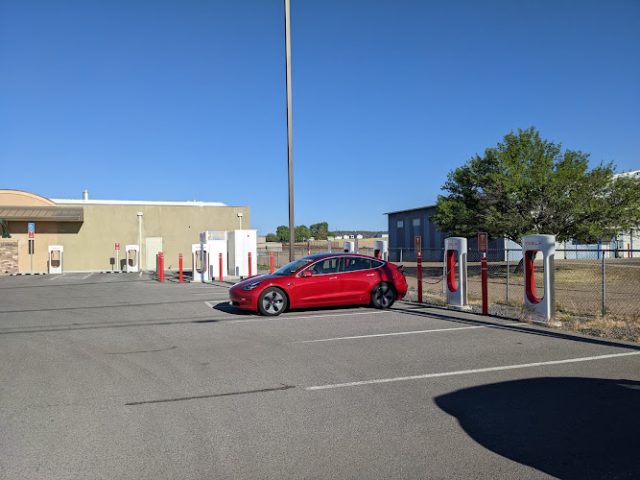 Tesla Supercharger in Alturas California